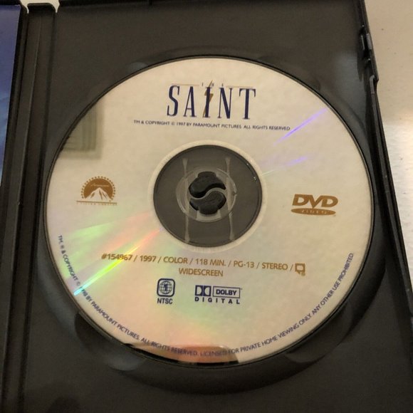 The Saint (DVD, 1997) Val Kilmer, Elisabeth Shue - Widescreen Excellent - Picture 5 of 6